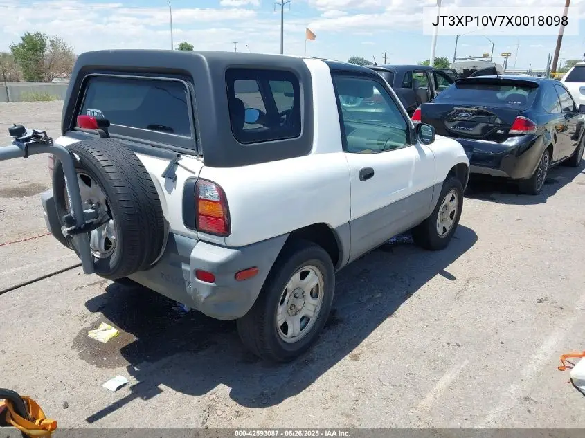 1999 Toyota Rav4 Softtop VIN: JT3XP10V7X0018098 Lot: 42593087