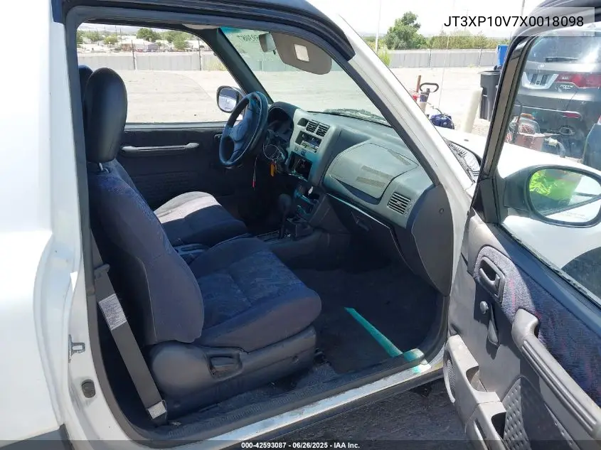 1999 Toyota Rav4 Softtop VIN: JT3XP10V7X0018098 Lot: 42593087