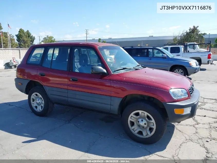 1999 Toyota Rav4 VIN: JT3HP10VXX7116876 Lot: 42630429