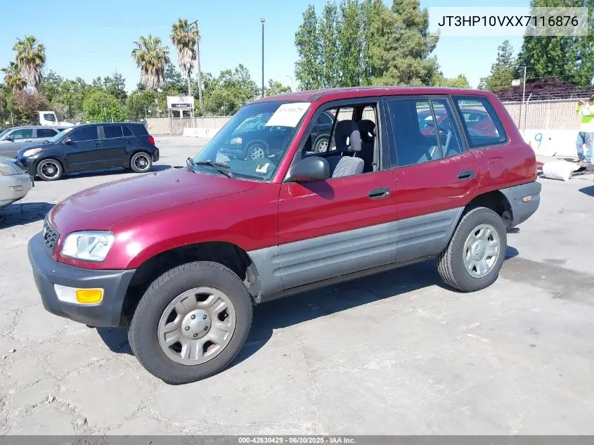 1999 Toyota Rav4 VIN: JT3HP10VXX7116876 Lot: 42630429