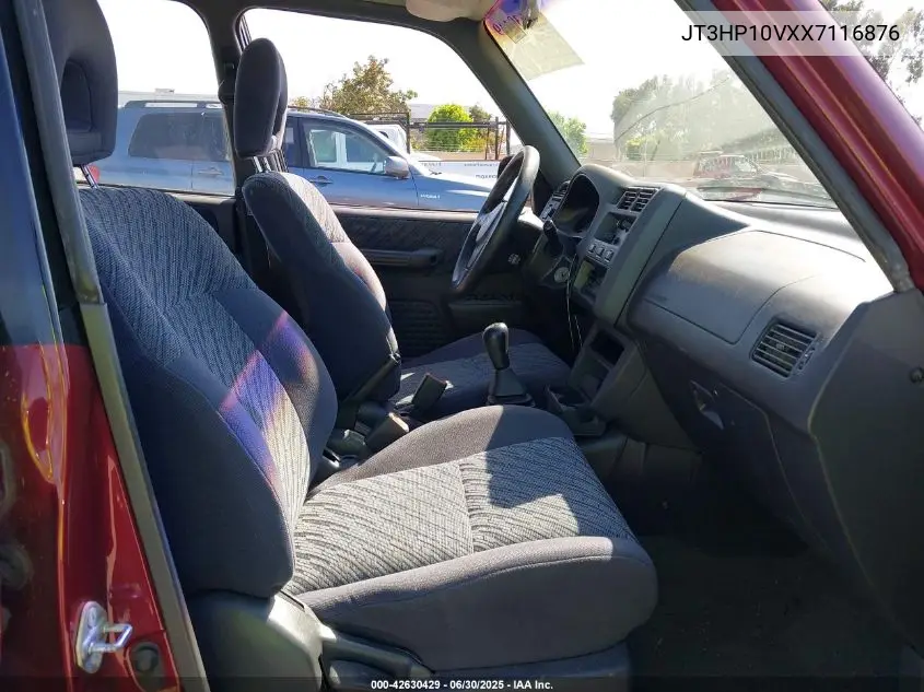 1999 Toyota Rav4 VIN: JT3HP10VXX7116876 Lot: 42630429