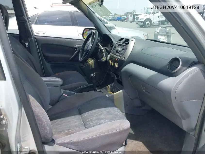 2001 Toyota Rav4 VIN: JTEGH20V410019128 Lot: 42215179