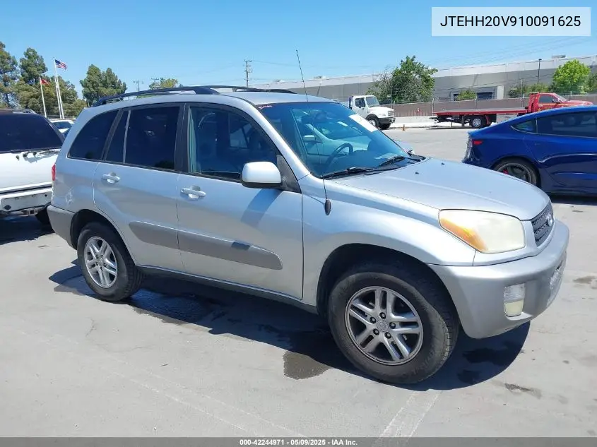 2001 Toyota Rav4 VIN: JTEHH20V910091625 Lot: 42244971