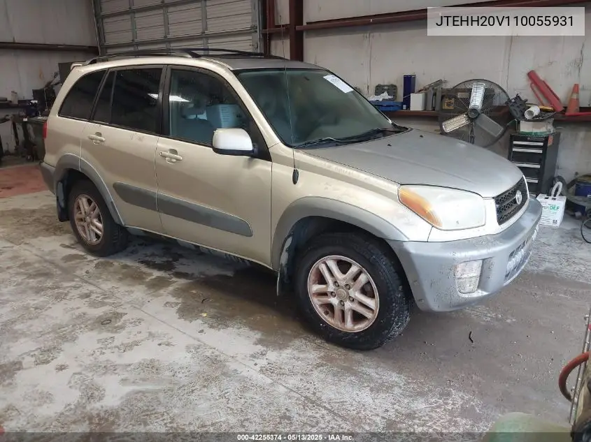 2001 Toyota Rav4 VIN: JTEHH20V110055931 Lot: 42255374