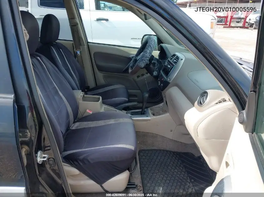 2001 Toyota Rav4 VIN: JTEGH20V010005596 Lot: 42609091