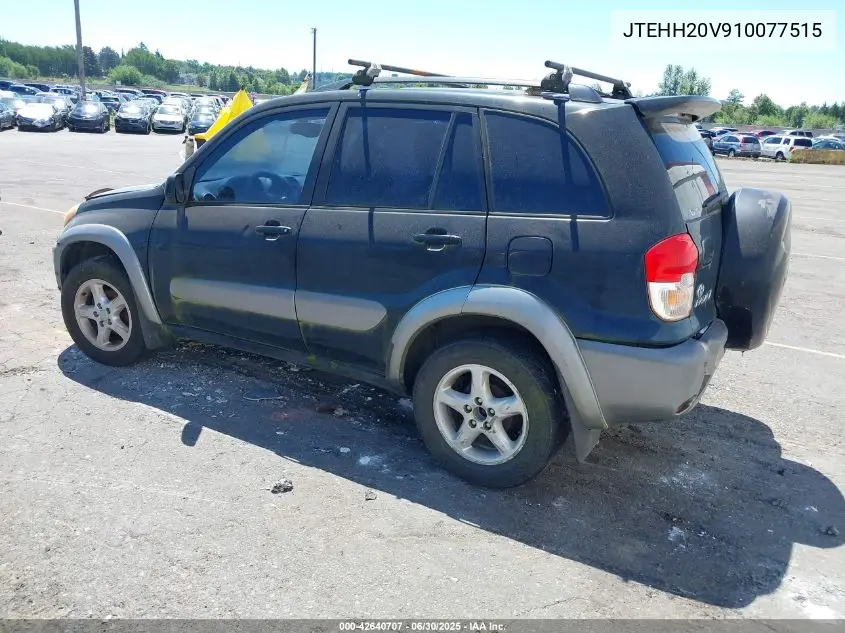 2001 Toyota Rav4 VIN: JTEHH20V910077515 Lot: 42640707