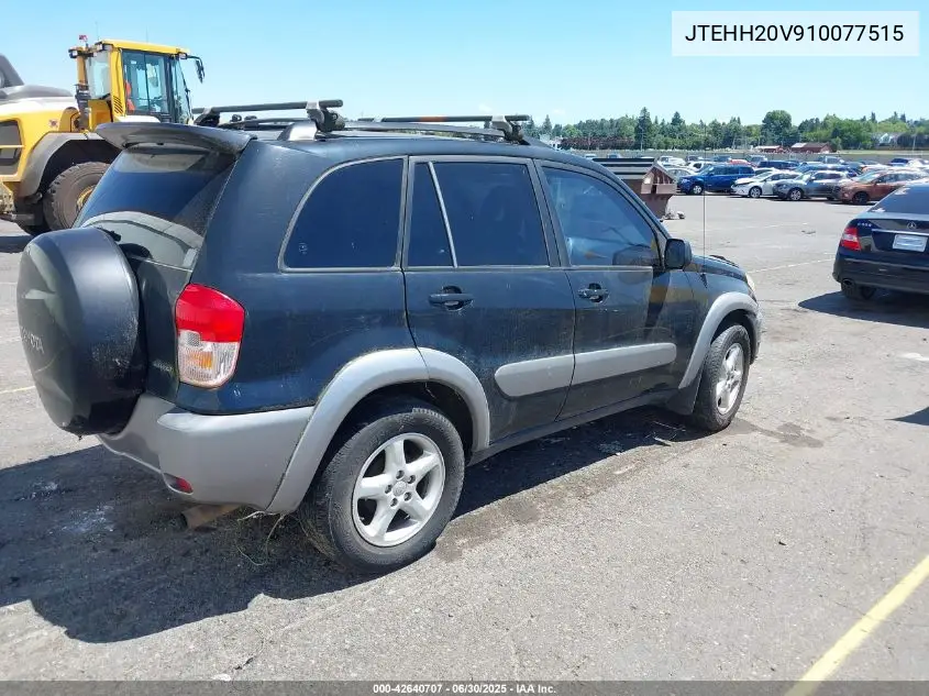 2001 Toyota Rav4 VIN: JTEHH20V910077515 Lot: 42640707