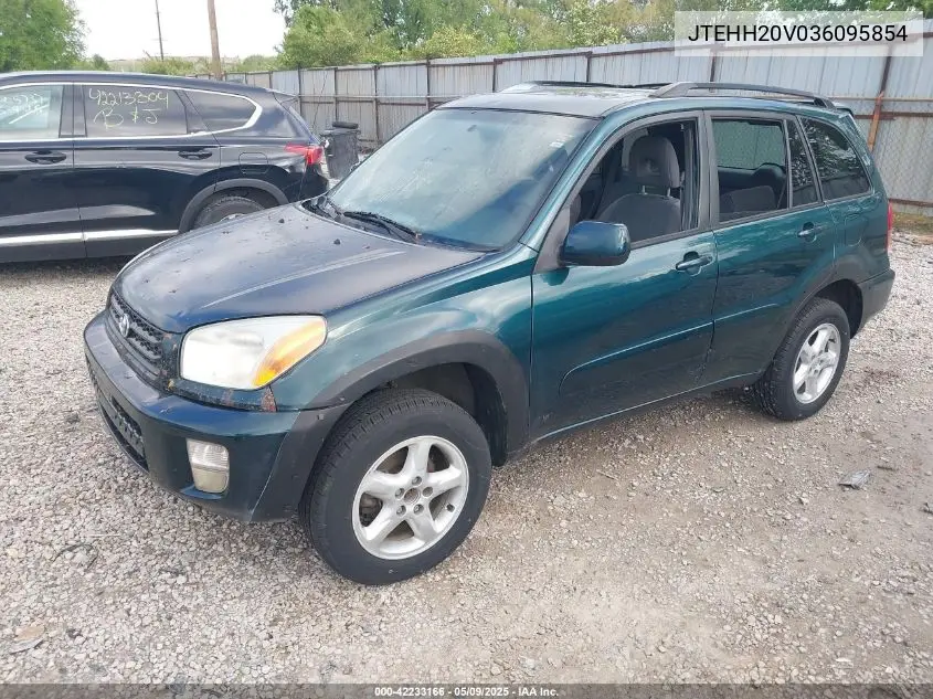 2003 Toyota Rav4 VIN: JTEHH20V036095854 Lot: 42233166