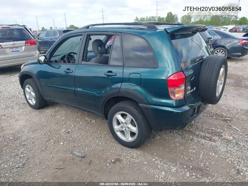 2003 Toyota Rav4 VIN: JTEHH20V036095854 Lot: 42233166