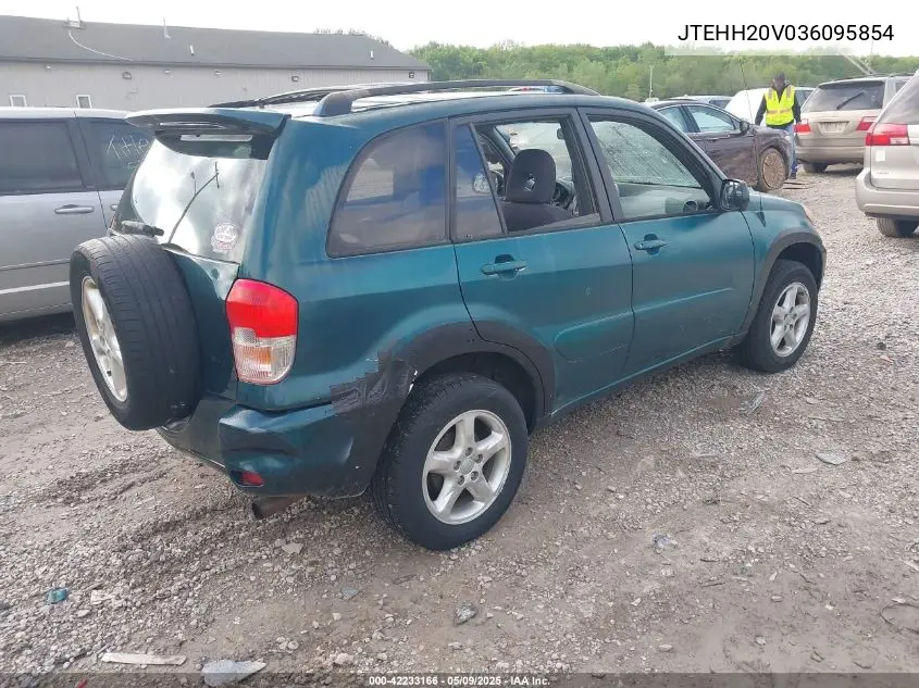 2003 Toyota Rav4 VIN: JTEHH20V036095854 Lot: 42233166