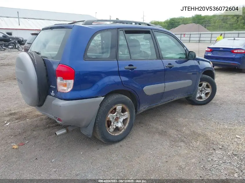 2003 Toyota Rav4 VIN: JTEHH20V536072604 Lot: 42247083