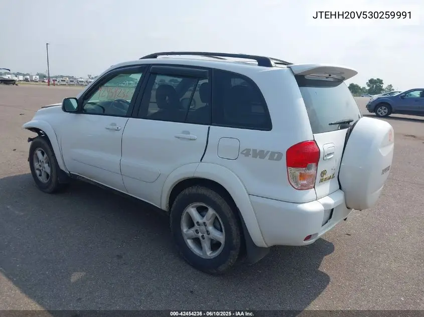 2003 Toyota Rav4 VIN: JTEHH20V530259991 Lot: 42454236