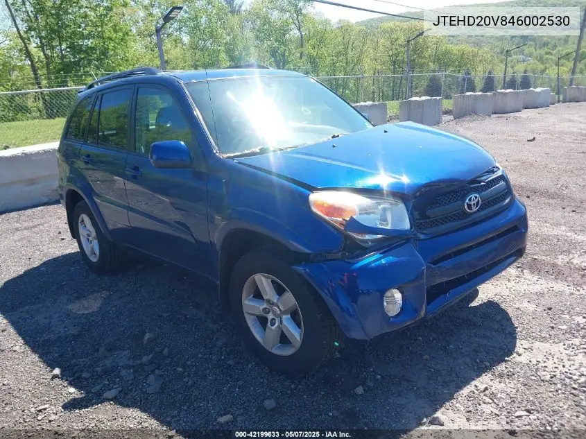 2004 Toyota Rav4 VIN: JTEHD20V846002530 Lot: 42199633