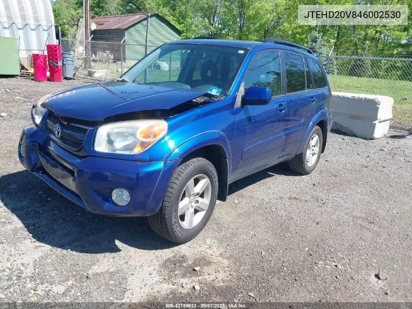 2004 Toyota Rav4 VIN: JTEHD20V846002530 Lot: 42199633