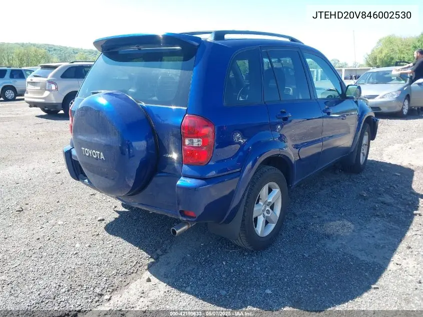 2004 Toyota Rav4 VIN: JTEHD20V846002530 Lot: 42199633