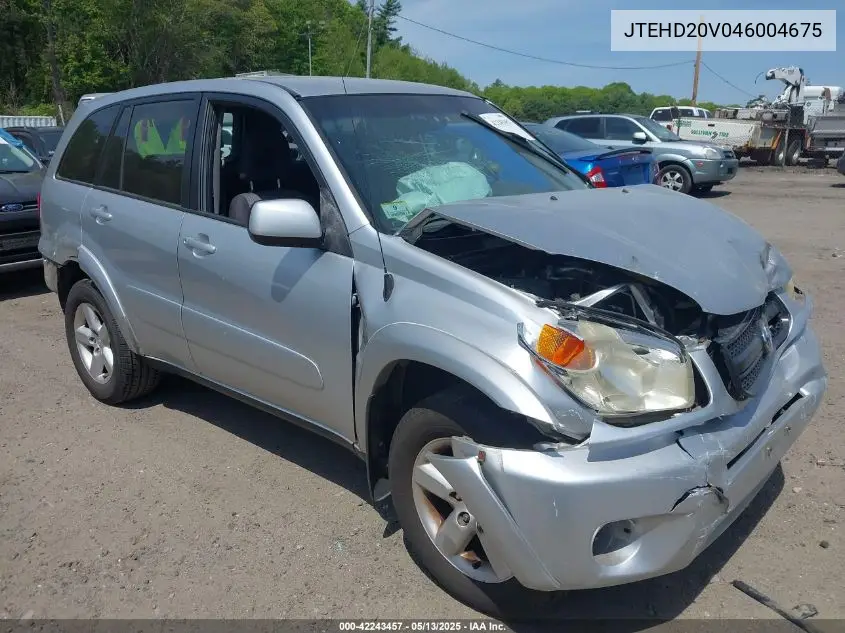 2004 Toyota Rav4 VIN: JTEHD20V046004675 Lot: 42243457