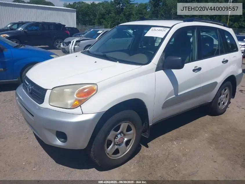 2004 Toyota Rav4 VIN: JTEHD20V440009557 Lot: 42624925