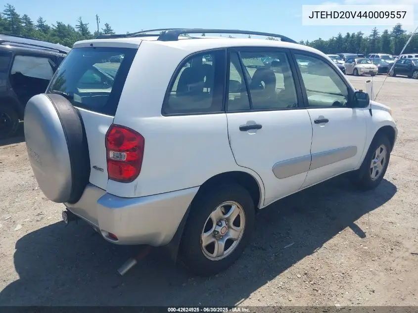 2004 Toyota Rav4 VIN: JTEHD20V440009557 Lot: 42624925