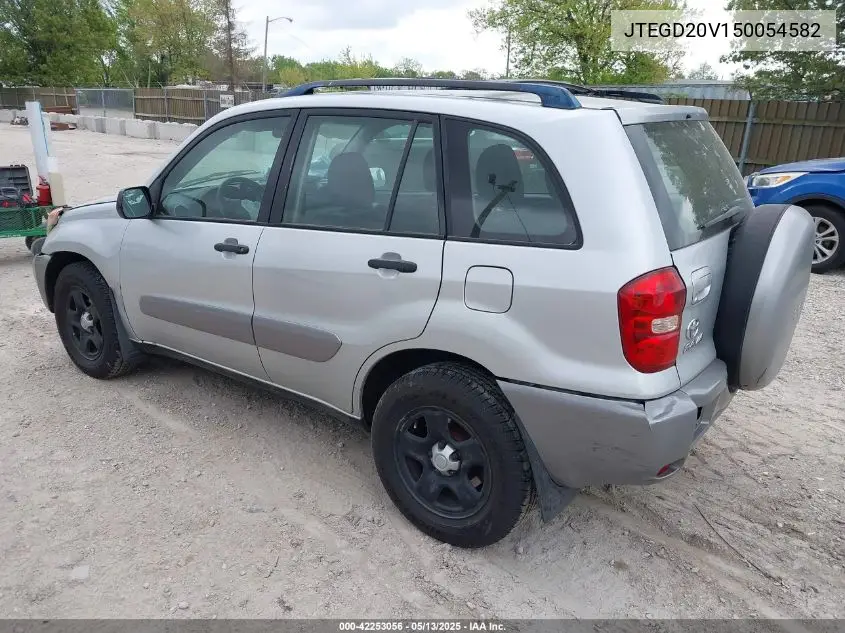 2005 Toyota Rav4 VIN: JTEGD20V150054582 Lot: 42253056