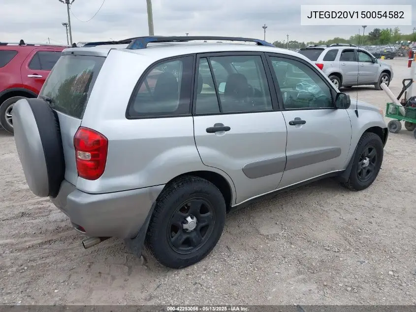 2005 Toyota Rav4 VIN: JTEGD20V150054582 Lot: 42253056