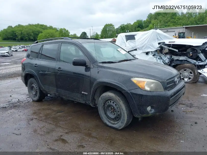2007 Toyota Rav4 Sport VIN: JTMBD32V675105923 Lot: 42238850