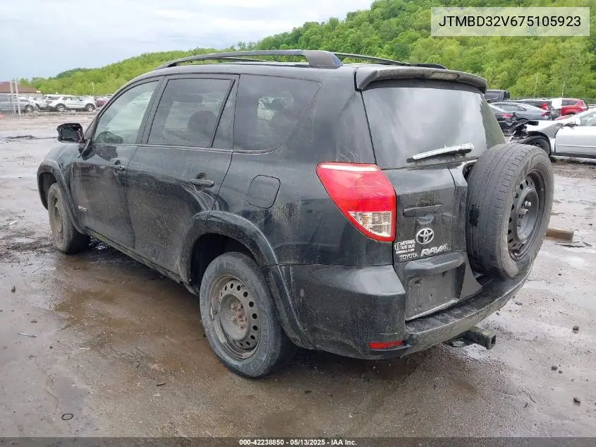 2007 Toyota Rav4 Sport VIN: JTMBD32V675105923 Lot: 42238850