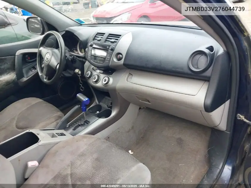 2007 Toyota Rav4 VIN: JTMBD33V276044739 Lot: 42249291