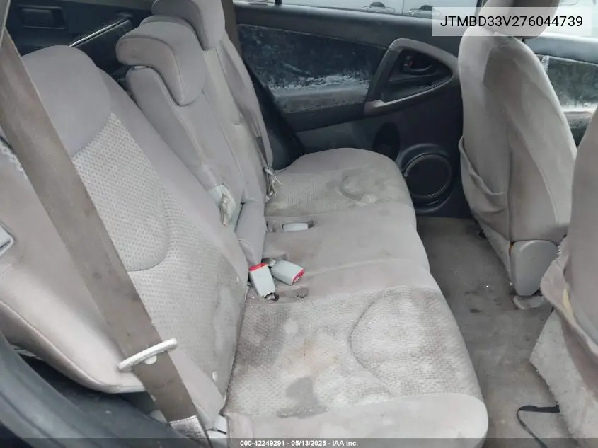 2007 Toyota Rav4 VIN: JTMBD33V276044739 Lot: 42249291