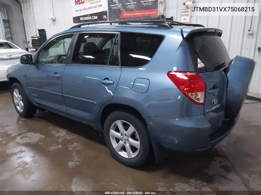 2007 Toyota Rav4 Limited VIN: JTMBD31VX75068215 Lot: 42251162