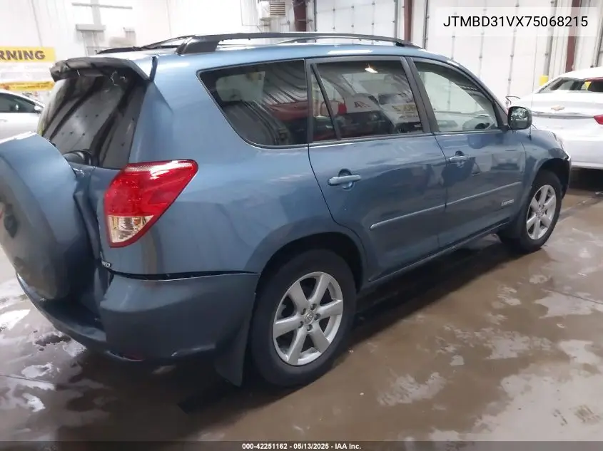 2007 Toyota Rav4 Limited VIN: JTMBD31VX75068215 Lot: 42251162