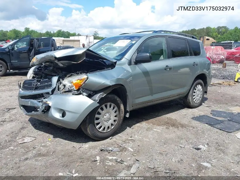 2007 Toyota Rav4 VIN: JTMZD33V175032974 Lot: 42258673