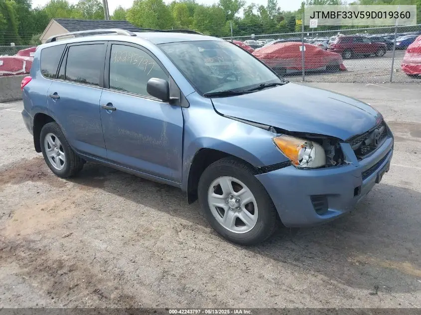 2009 Toyota Rav4 VIN: JTMBF33V59D019360 Lot: 42243797