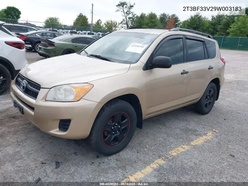 2009 Toyota Rav4 VIN: 2T3BF33V29W003183 Lot: 42250252