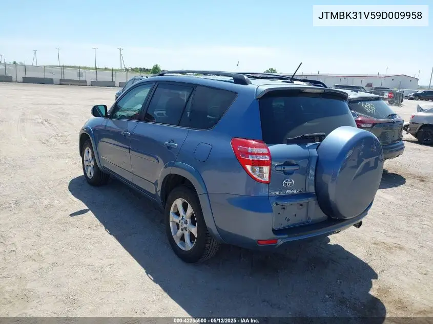 2009 Toyota Rav4 Limited V6 VIN: JTMBK31V59D009958 Lot: 42255500