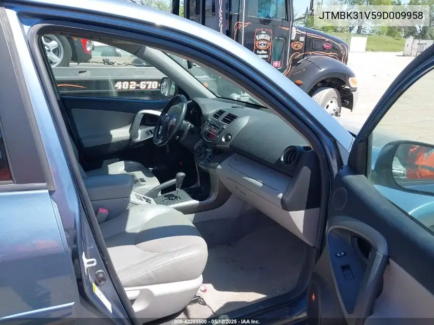 2009 Toyota Rav4 Limited V6 VIN: JTMBK31V59D009958 Lot: 42255500