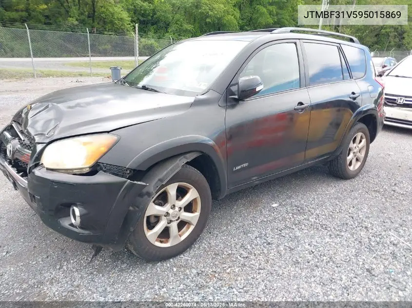 2009 Toyota Rav4 Limited VIN: JTMBF31V595015869 Lot: 42260074