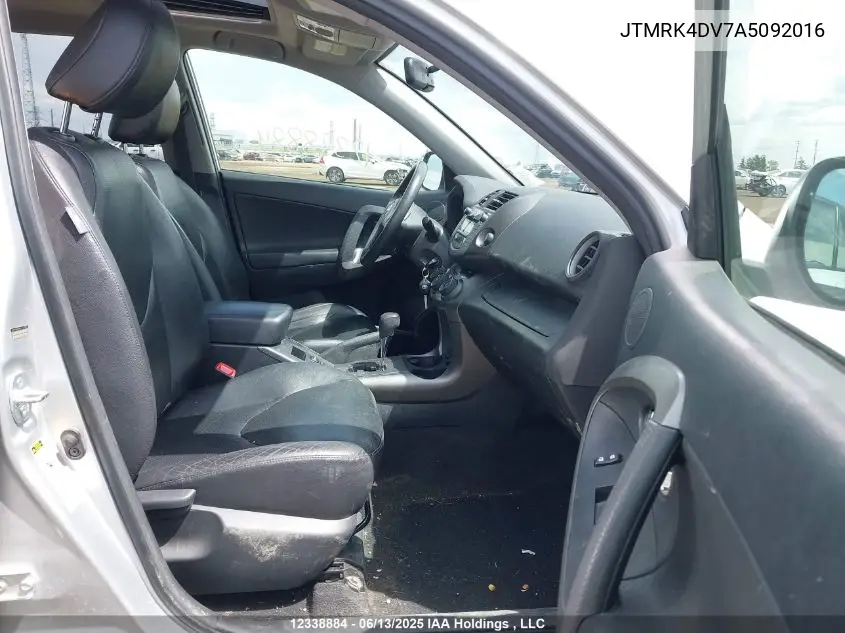 2010 Toyota Rav4 Sport V6 VIN: JTMRK4DV7A5092016 Lot: 12338884