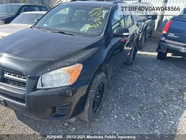 2010 Toyota Rav4 Sport VIN: 2T3BF4DV0AW048566 Lot: 20206406