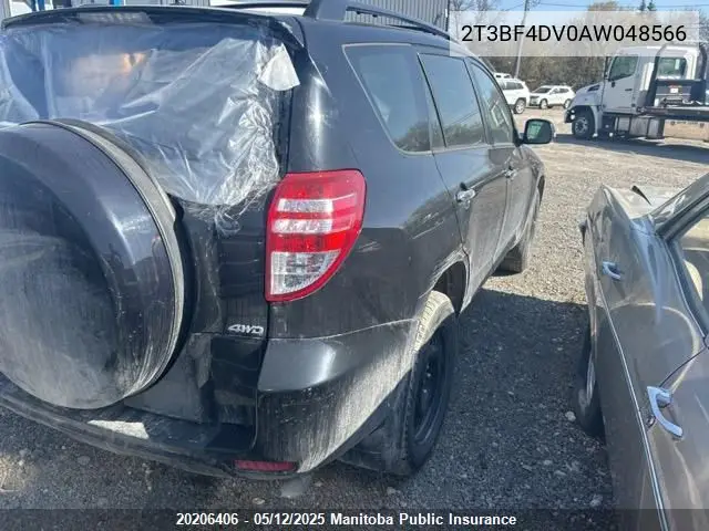 2010 Toyota Rav4 Sport VIN: 2T3BF4DV0AW048566 Lot: 20206406