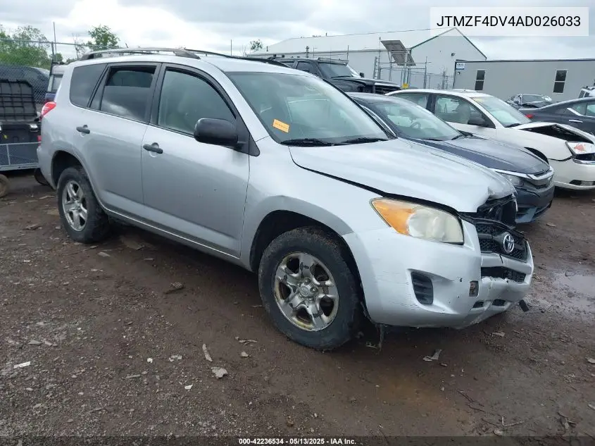 2010 Toyota Rav4 VIN: JTMZF4DV4AD026033 Lot: 42236534