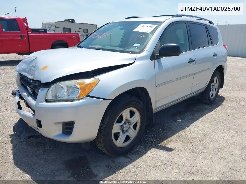 2010 Toyota Rav4 VIN: JTMZF4DV1AD025700 Lot: 42258280