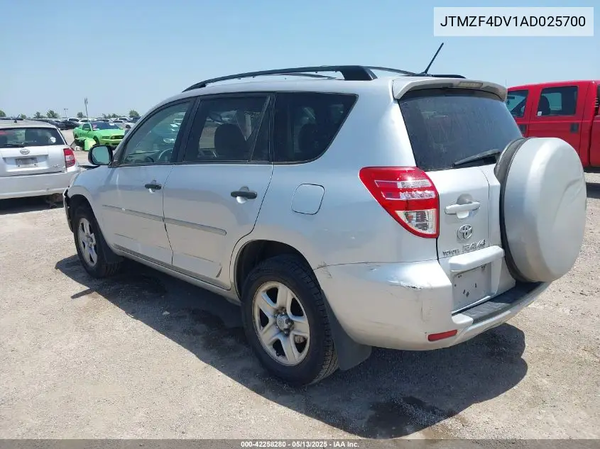 2010 Toyota Rav4 VIN: JTMZF4DV1AD025700 Lot: 42258280