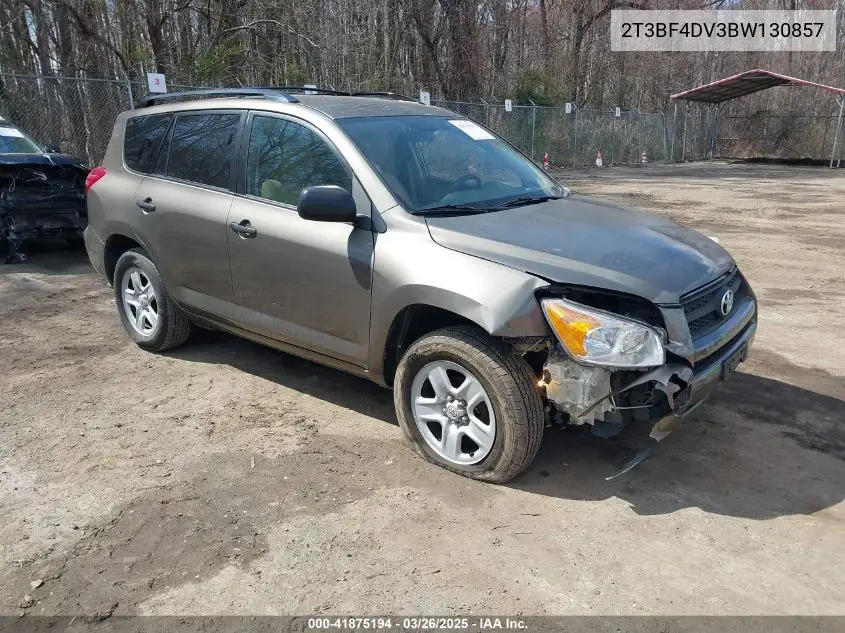 2011 Toyota Rav4 VIN: 2T3BF4DV3BW130857 Lot: 41875194