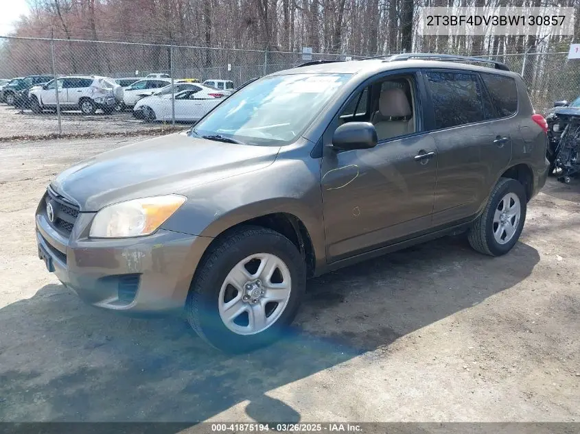 2011 Toyota Rav4 VIN: 2T3BF4DV3BW130857 Lot: 41875194