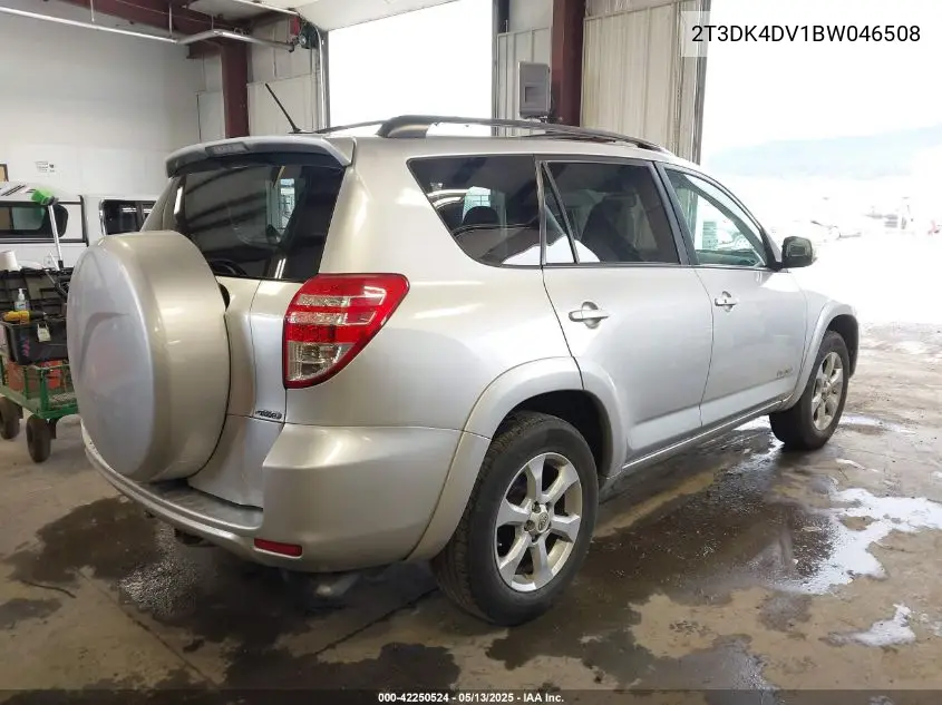 2011 Toyota Rav4 Limited V6 VIN: 2T3DK4DV1BW046508 Lot: 42250524