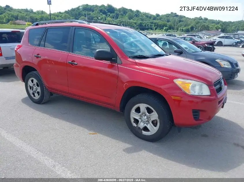 2011 Toyota Rav4 VIN: 2T3JF4DV4BW091224 Lot: 42608599
