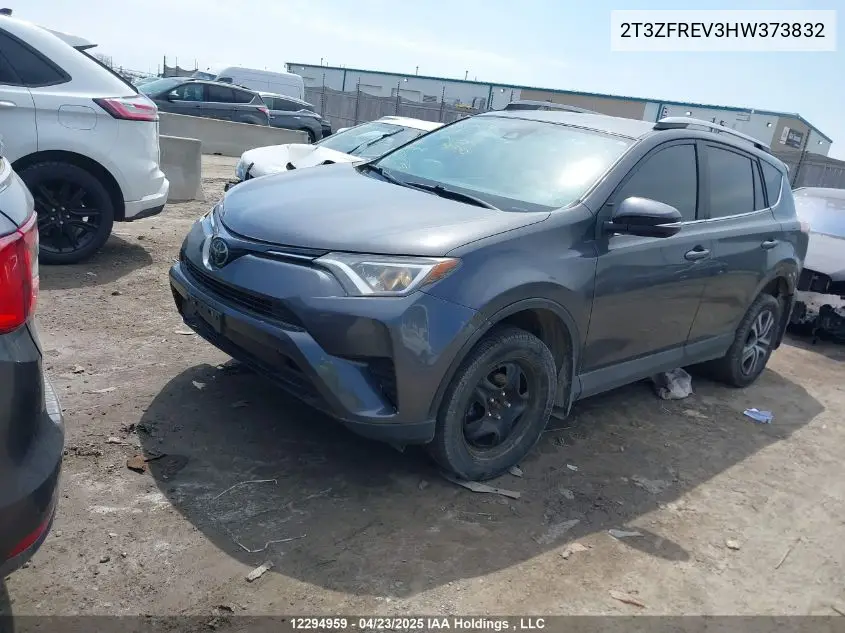 2017 Toyota Rav4 Le VIN: 2T3ZFREV3HW373832 Lot: 12294959