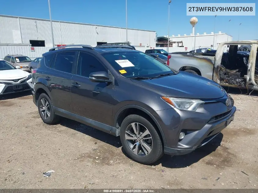 2017 Toyota Rav4 Xle VIN: 2T3WFREV9HW387608 Lot: 41980891