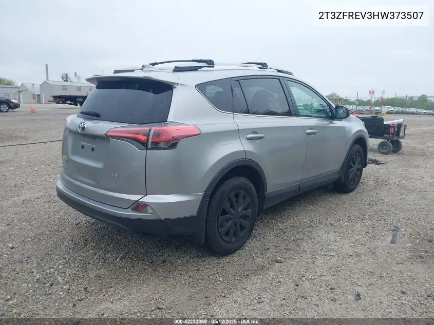 2017 Toyota Rav4 Le VIN: 2T3ZFREV3HW373507 Lot: 42232869