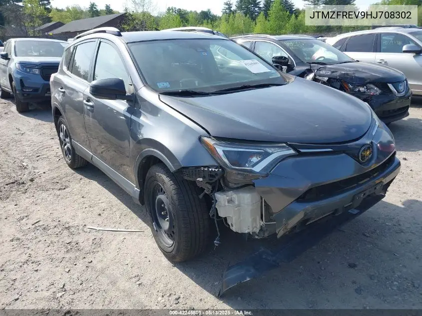 2017 Toyota Rav4 Le VIN: JTMZFREV9HJ708302 Lot: 42245809